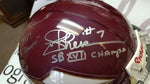 Autographed Full Size Helmets Washington Super Bowl Quarterbacks, Williams, Theismann, Rypien, Triple Autographed Proline Helmet