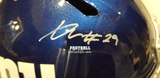 Autographed Full Size Helmets Xavier McKinney Autographed New York Giants Helmet