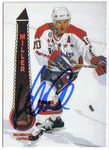 Autographed Hockey Cards Kelly Miller Autographed Hockey Card