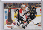 Autographed Hockey Cards Sylvain Cote Autographed Hockey Card