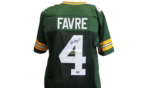 Autographed Jerseys Brett Favre Autographed Green Bay Packers Jersey