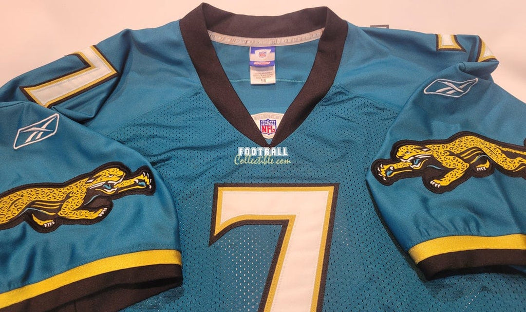 BYRON LEFTWICH AUTOGRAPHED HAND SIGNED WHITE JACKSONVILLE JAGUARS JERSEY -  Signature Collectibles