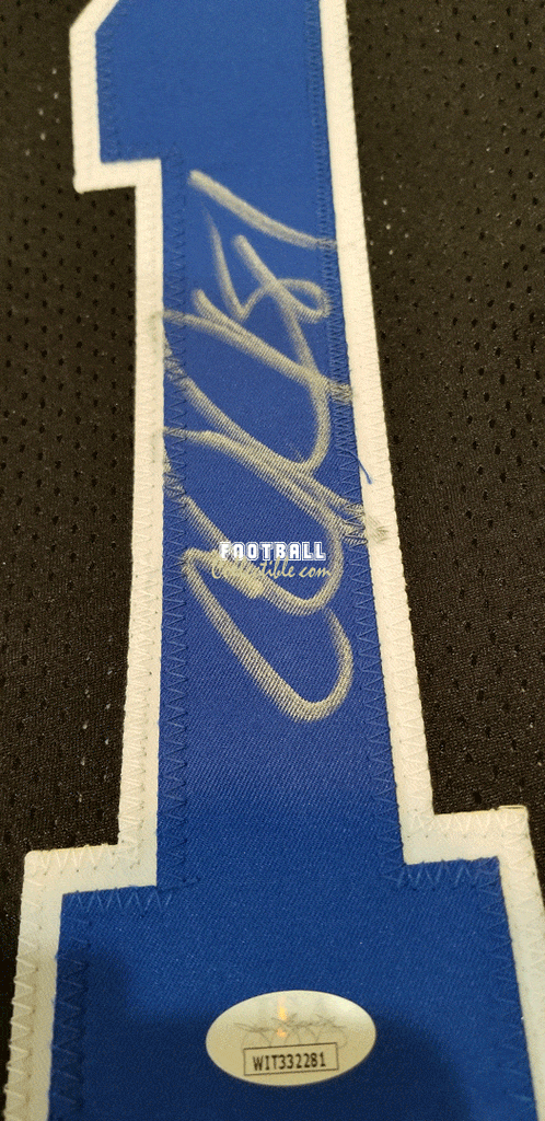 Calvin johnson discount autographed jersey