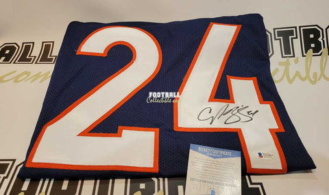 Autographed Jerseys Champ Bailey Autographed Denver Broncos Jersey