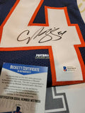 Autographed Jerseys Champ Bailey Autographed Denver Broncos Jersey