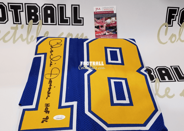 San Diego Chargers Charlie Joiner Autographed Signed Inscribed Jersey Jsa  Coa