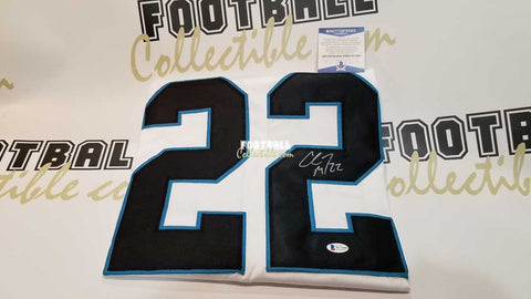 Autographed Jerseys Christian McCaffrey Autographed Carolina Panthers Jersey