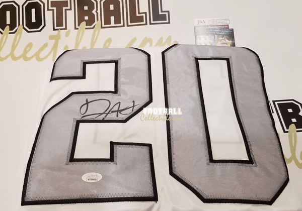 footballcollectible Josh Jacobs Autographed Las Vegas Raiders Jersey