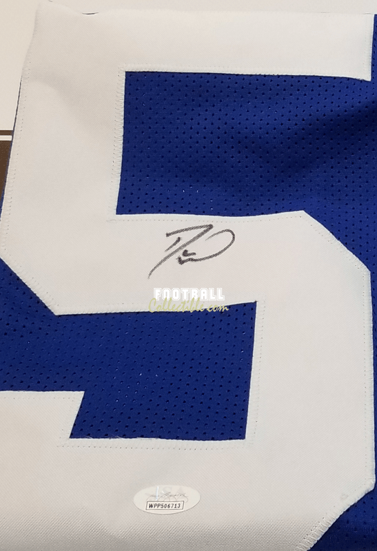 Darius Leonard Autographed Indianapolis Colts Jersey –