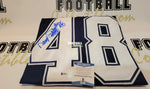 Autographed Jerseys Daryl "Moose" Johnston Autographed Cowboys Jersey