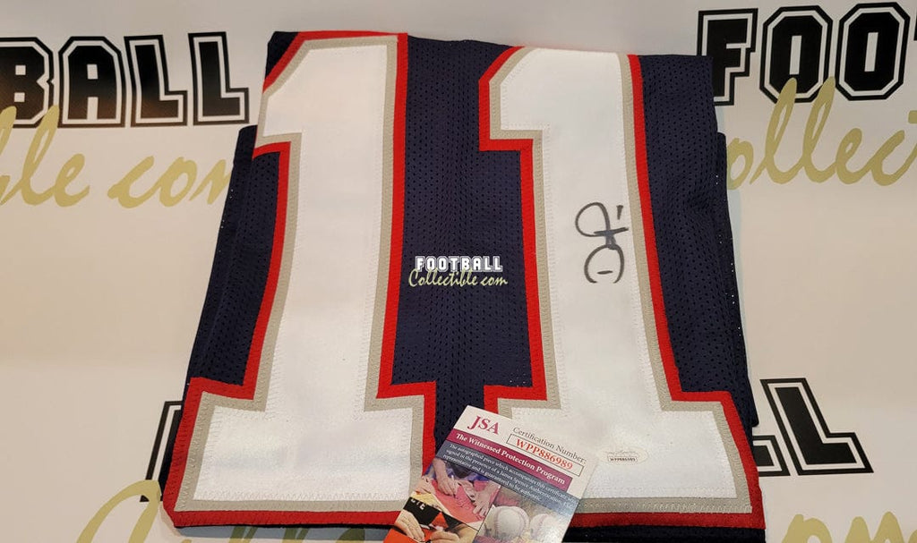 footballcollectible DeVante Parker Autographed New England Patriots Jersey