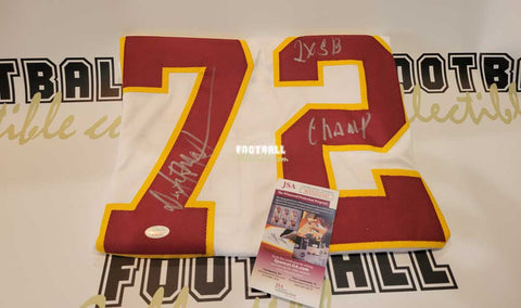 Autographed Jerseys Dexter Manley Autographed Washington Redskins Jersey