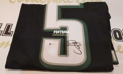 Autographed Jerseys Donovan McNabb Autographed Philadelphia Eagles Career Stats Jersey