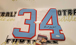 Autographed Jerseys Earl Campbell Autographed Houston Oilers Jersey