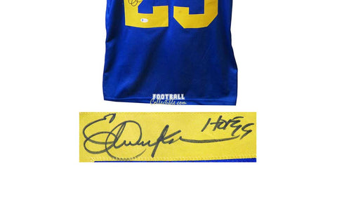 Eric Dickerson Autographed Throwback Rams Jersey