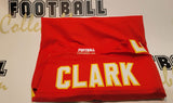 Autographed Jerseys Frank Clark Autographed Kansas City Chiefs Jersey