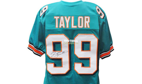 Autographed Jerseys Jason Taylor Autographed Miami Dolphins Jersey