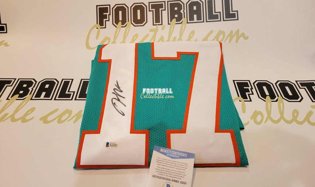 Jaylen Waddle Autographed Miami Dolphins Jersey –