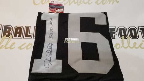footballcollectible Jim Plunkett Autographed Las Vegas Raiders Jersey