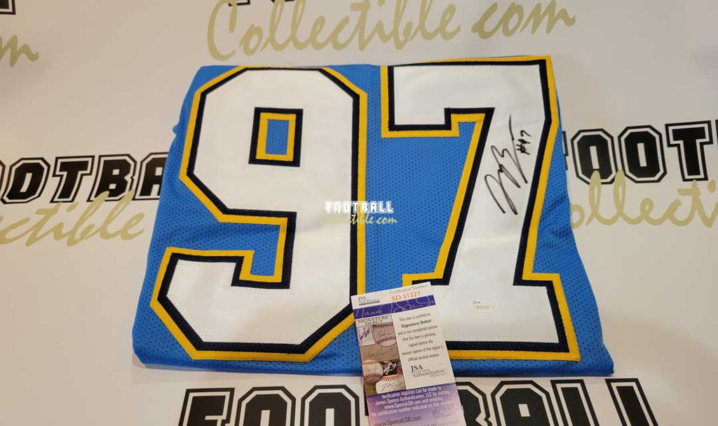 footballcollectible Joey Bosa Autographed Los Angeles Chargers Jersey