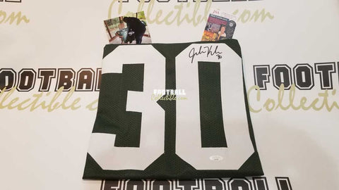 Autographed Jerseys John Kuhn Autographed Green Bay Packers Jersey
