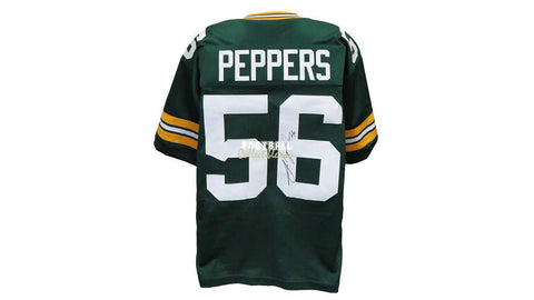 Autographed Jerseys Julius Peppers Autographed Green Bay Packers Jersey
