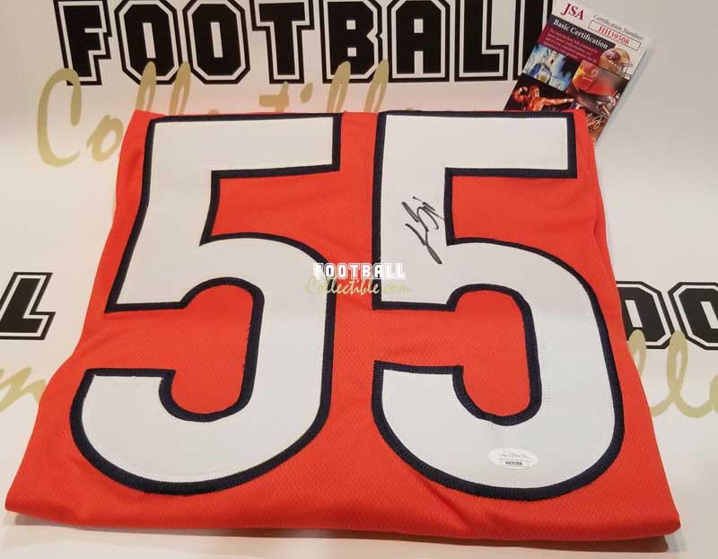 footballcollectible Jim McMahon Autographed Chicago Bears Jersey