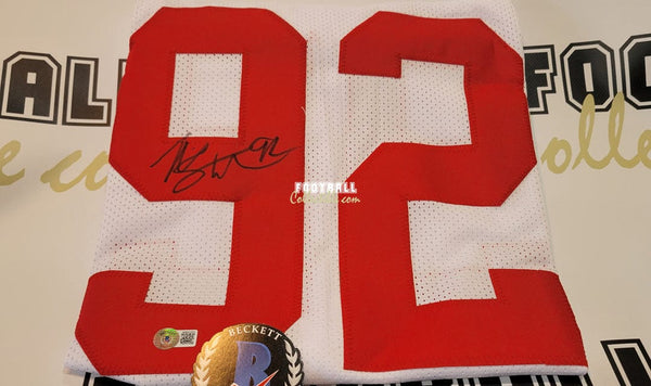 MICHAEL STRAHAN CUSTOM NEW YORK GIANTS R JERSEY