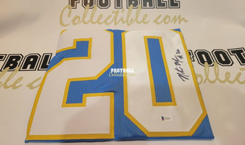 Autographed Jerseys Natrone Means Autographed San Diego Chargers Jersey