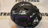 Autographed Jerseys Purple People Eaters Autographed Eclipse Minnesota Vikings Helmet