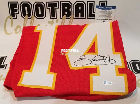 Autographed Jerseys Sammy Watkins Autographed Kansas City Chiefs Jersey