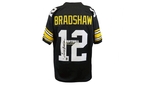 Terry Bradshaw Autographed Pittsburgh Steelers Jersey –