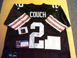 Autographed Jerseys Tim Couch Autographed Stitched Puma Jersey