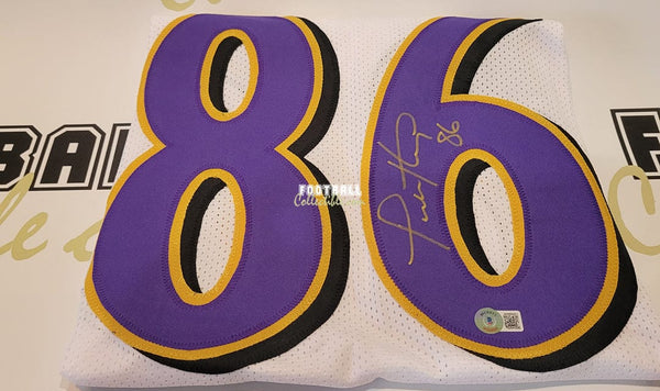 Todd Heap Signed Framed Baltimore Ravens Jersey Number