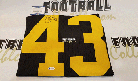 Autographed Jerseys Troy Polamalu Autographed Pittsburgh Steelers Jersey