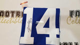 Autographed Jerseys Y.A. Tittle Autographed New York Giants Jersey