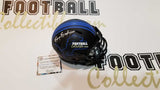 Autographed Mini Helmets Barry Sanders Autographed Detroit Lions Eclipse Mini Helmet