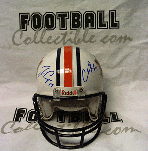 autographed auburn football helmet Ronnie Brown "War Eagle" Authentic Full-Size Bo Jackson Signed Auburn Helmet