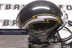 Autographed Mini Helmets Charlie Joiner Autographed Mini Helmet