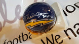 Autographed Mini Helmets Charlie Joiner Autographed San Diego Chargers Mini Helmet