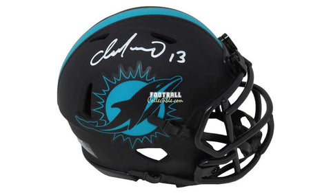 Autographed Mini Helmets Dan Marino Autographed Eclipse Miami Dolphins Mini Helmet