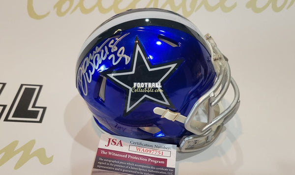 Darren Woodson Autographed Dallas Cowboys Football - JSA COA