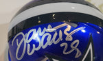 Autographed Mini Helmets Darren Woodson Autographed Dallas Cowboys Mini Helmet