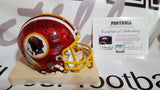 Autographed Mini Helmets Dexter Manley Autographed Chrome Limited Edition Washington Redskins Mini Helmet