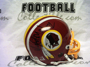 Autographed Mini Helmets Dexter Manley Autographed Redskins Mini Helmet