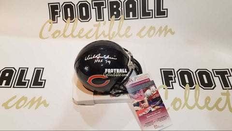 Autographed Mini Helmets Dick Butkus Autographed Chicago Bears Mini Helmet