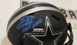 Autographed Mini Helmets Emmitt Smith Autographed Eclipse Dallas Cowboys Mini Helmet