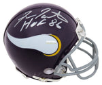 Autographed Mini Helmets Fran Tarkenton Autographed Minnesota Vikings Mini Helmet