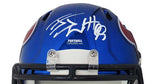 Autographed Mini Helmets J.J. Watt Autographed Houston Texans Chrome Mini Helmet