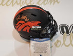 Autographed Mini Helmets Jake Butt Autographed Denver Broncos Eclipse Mini Helmet